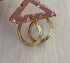Printed Hoops