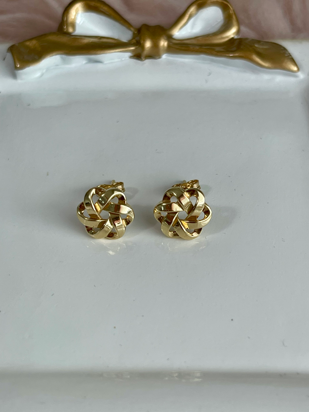 Wheel Flower Earrings