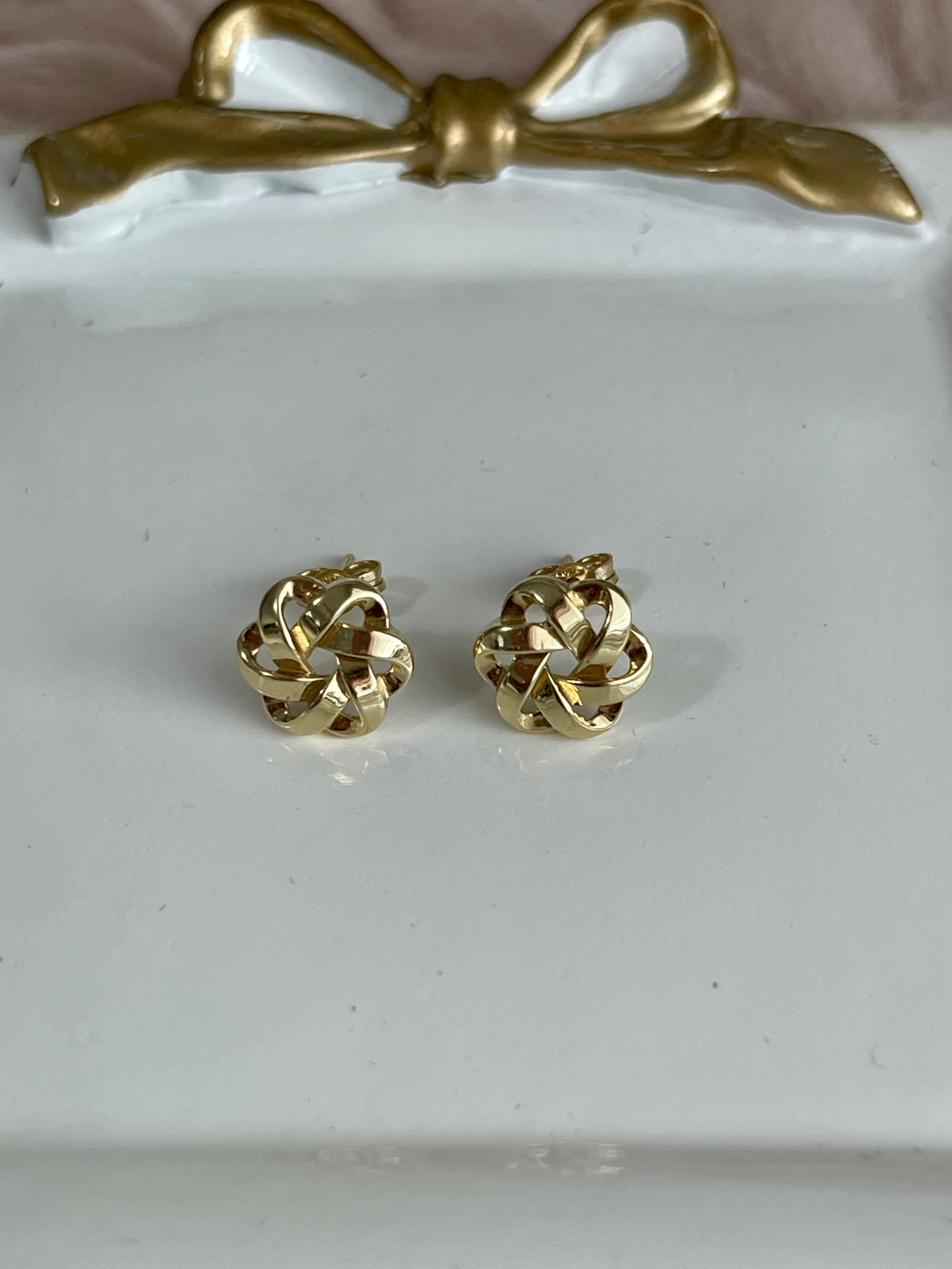 Wheel Flower Earrings