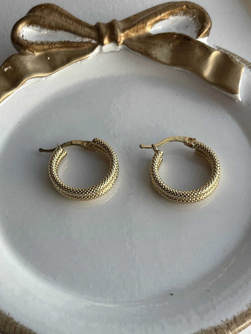 Double Matte Hoops