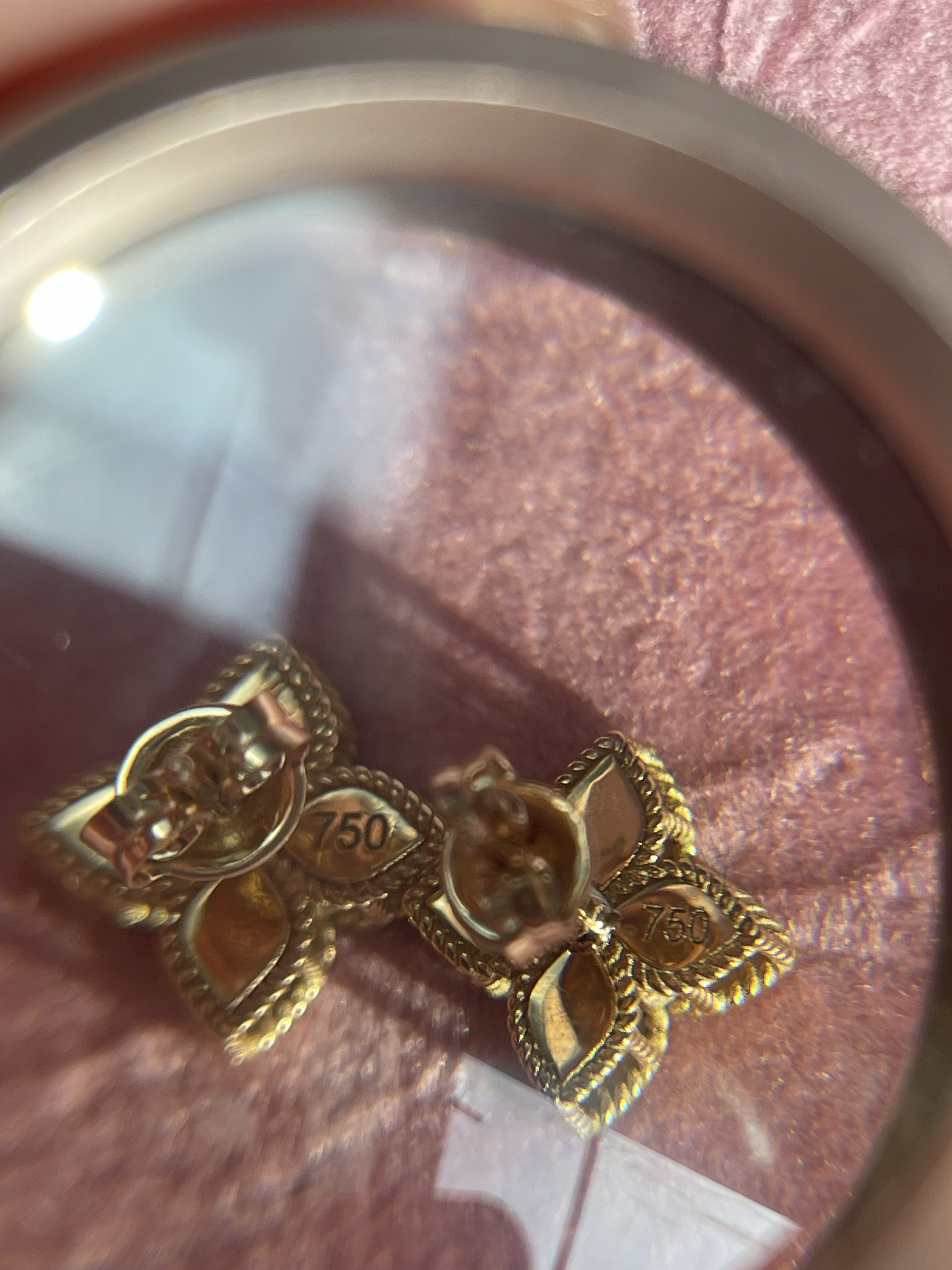 Cat Clover Earrings