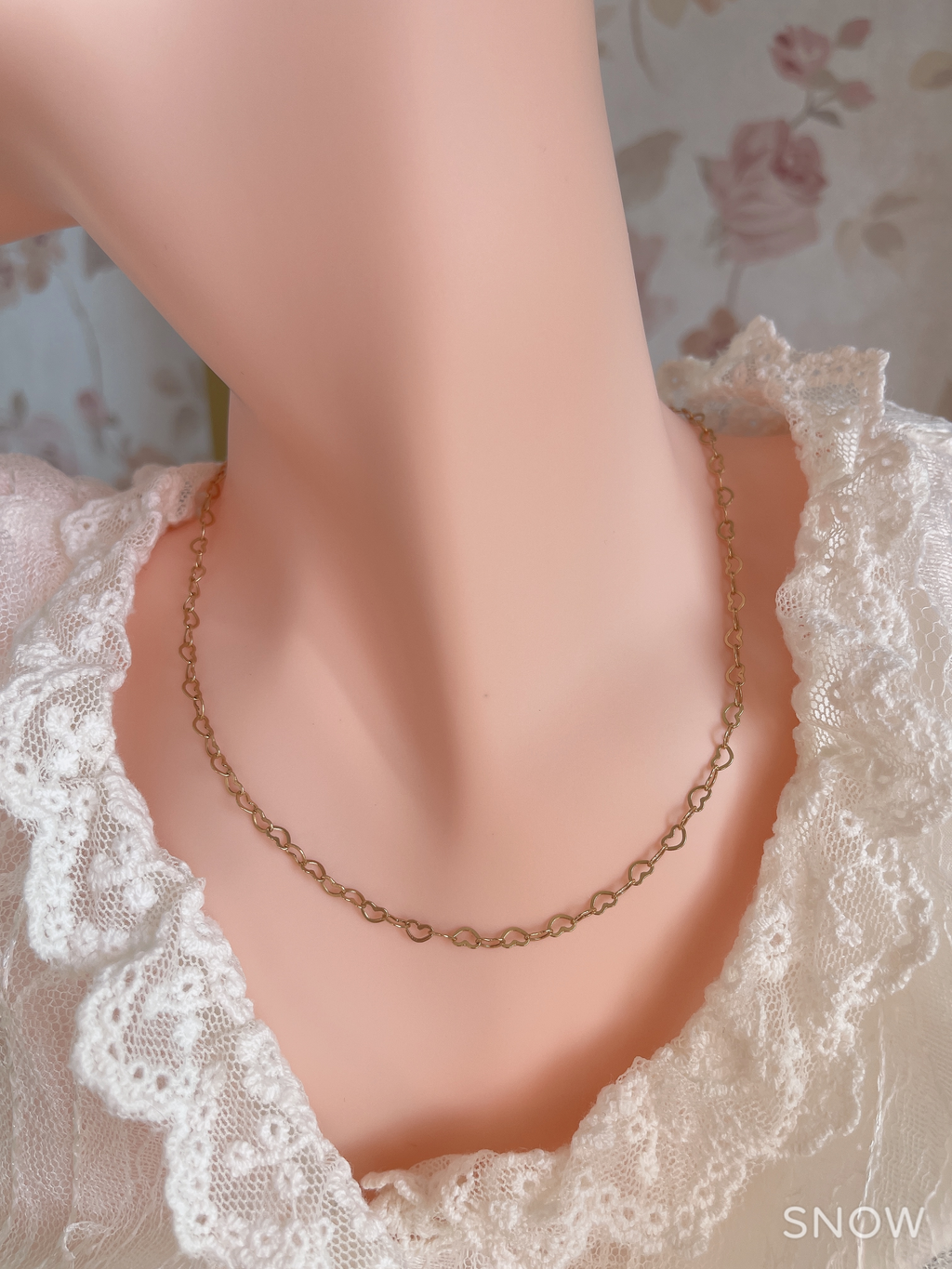 Heart Chain Necklace