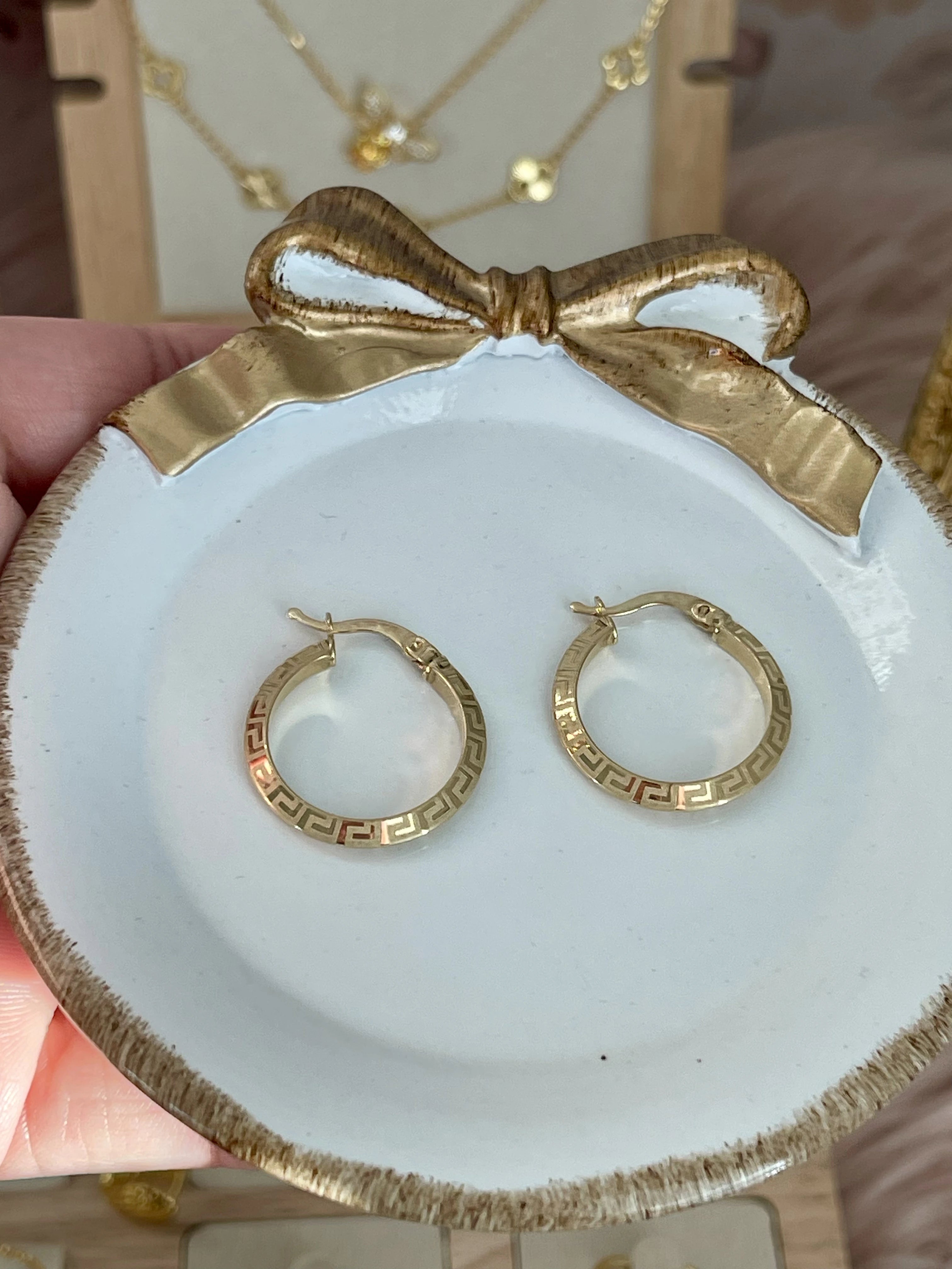 Printed Hoops