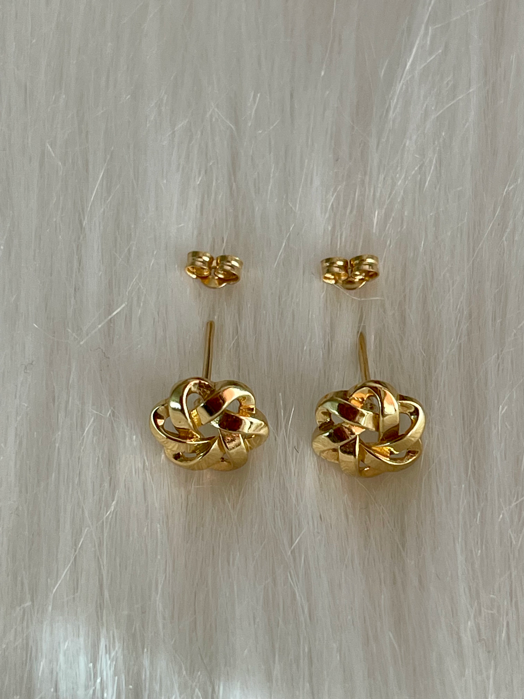 Wheel Flower Earrings
