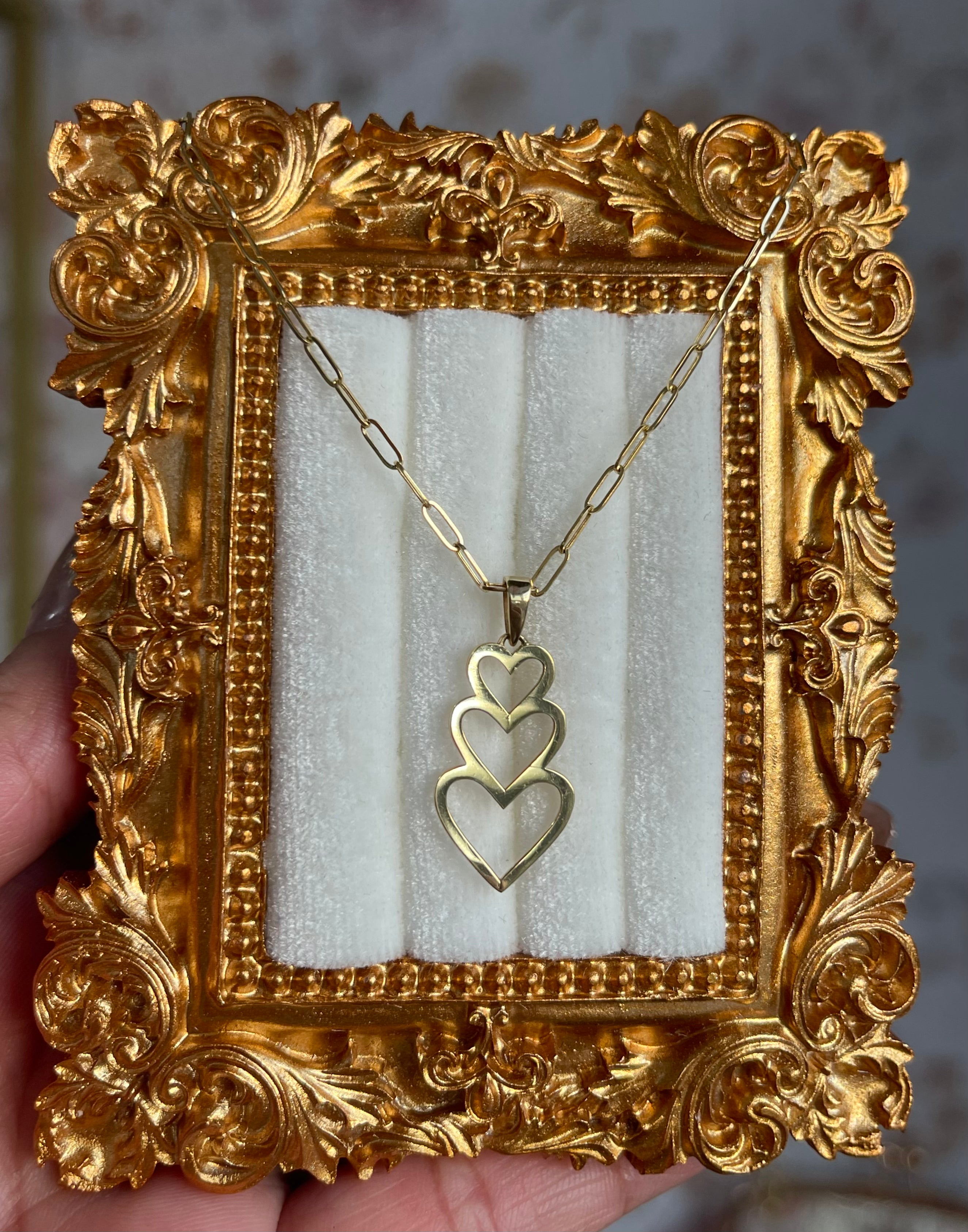 Triple Heart Pendant