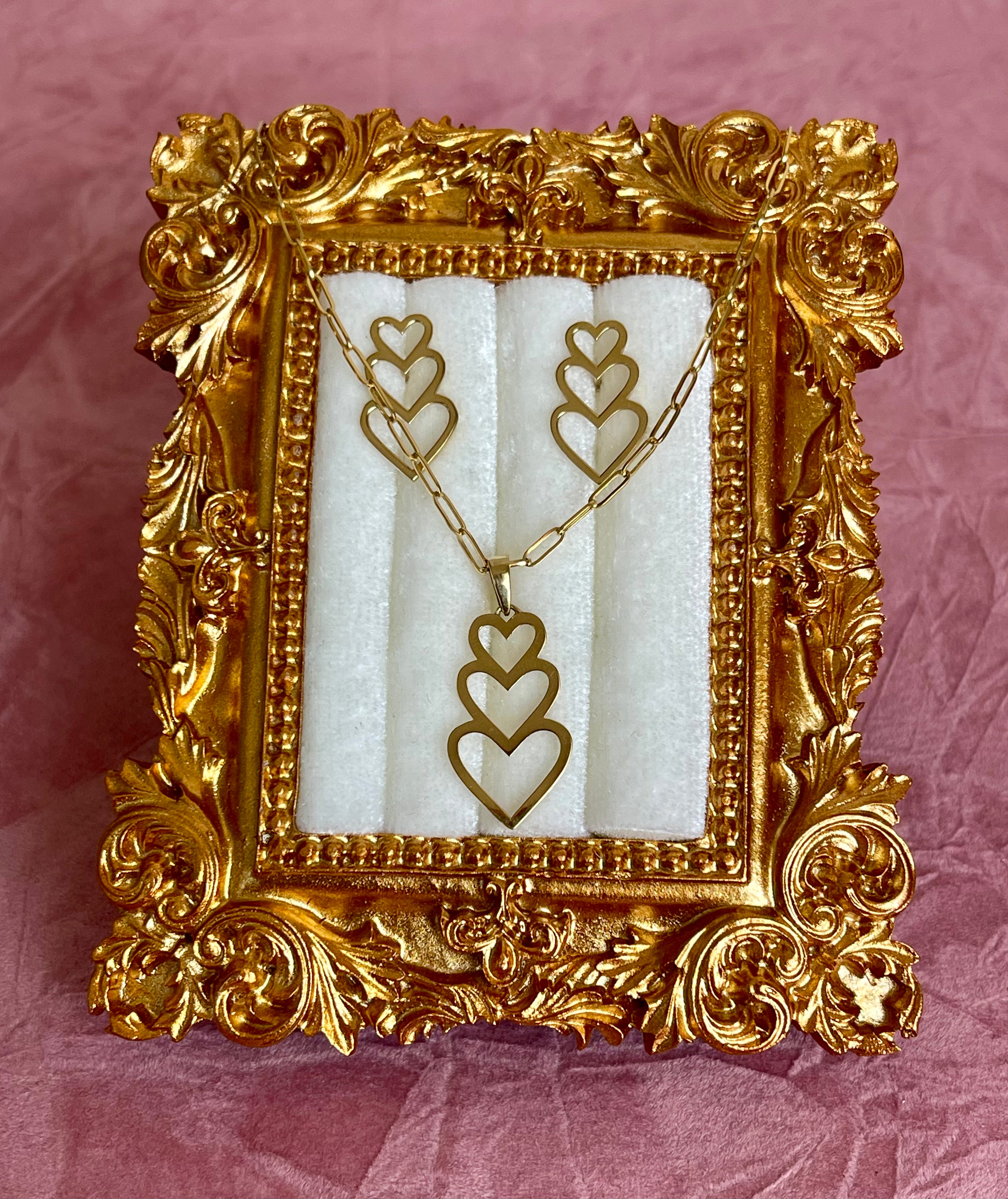 Triple Heart Pendant