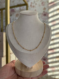 Bead station necklace (18in)