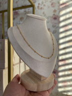 Bead station necklace (18in)