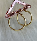 Matte Slim Hoops