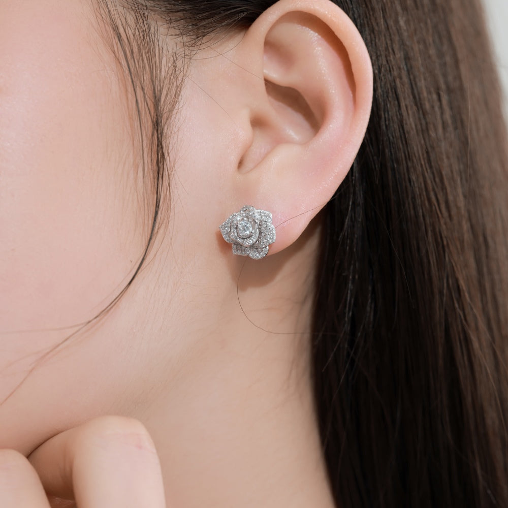 Eternal Rosette Earrings
