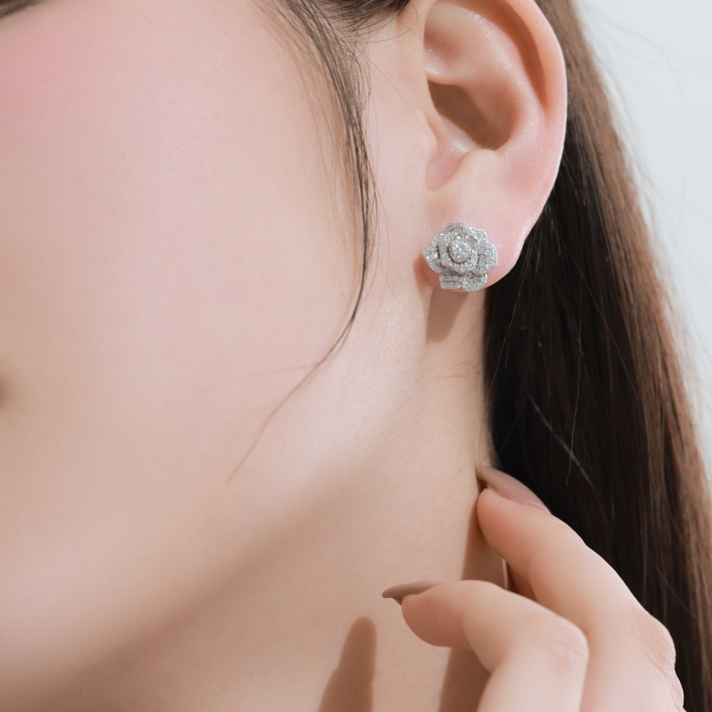 Eternal Rosette Earrings
