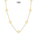 Petalia Station Necklace