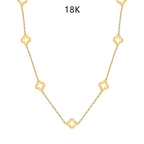 Petalia Station Necklace