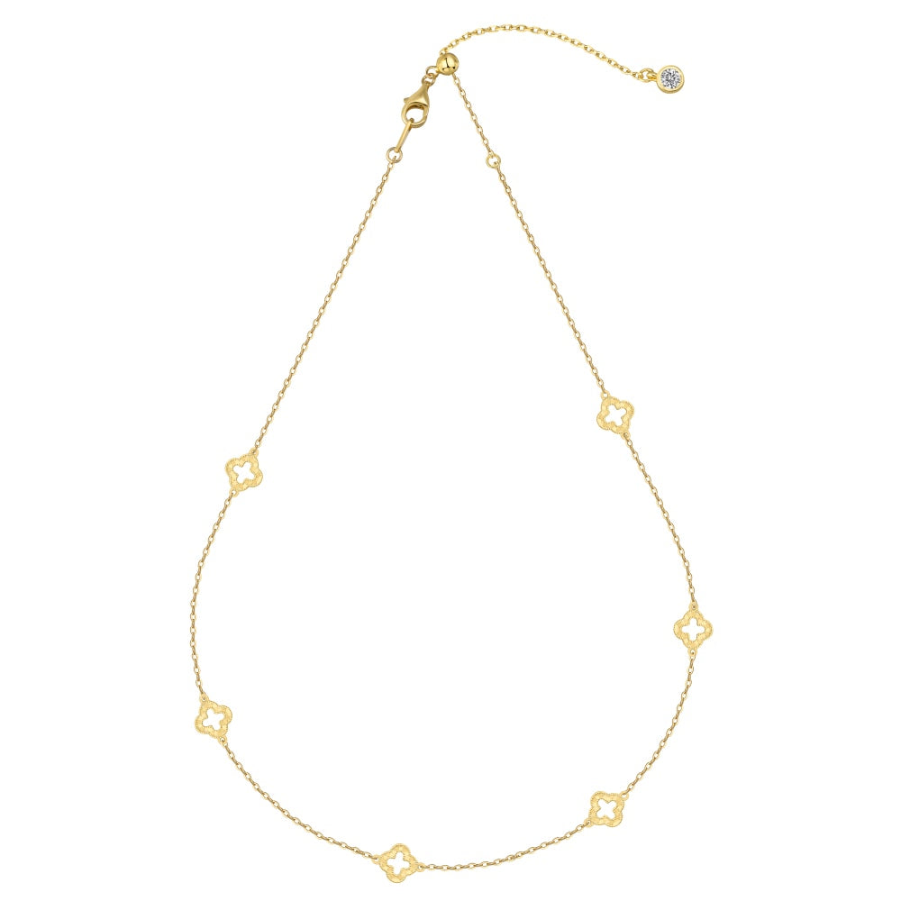 Petalia Station Necklace