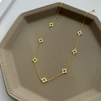 Petalia Station Necklace
