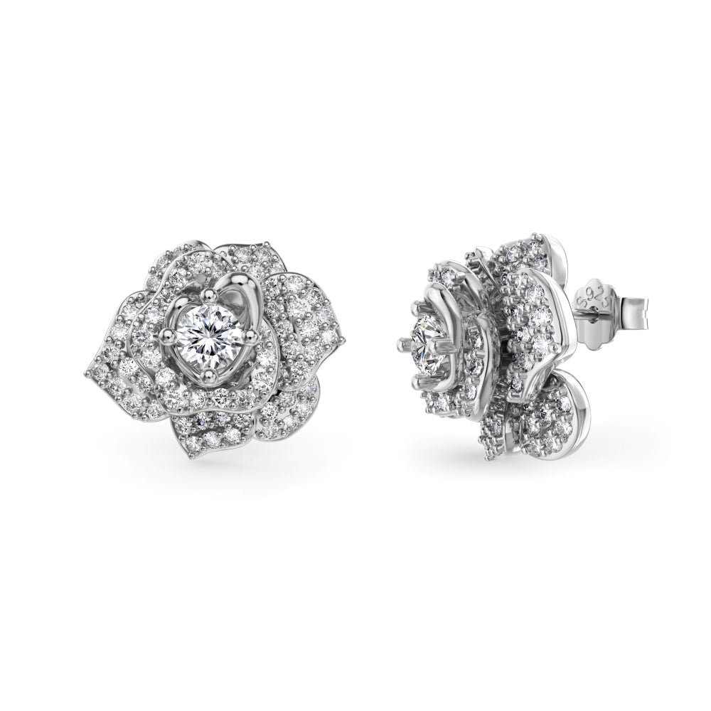 Eternal Rosette Earrings