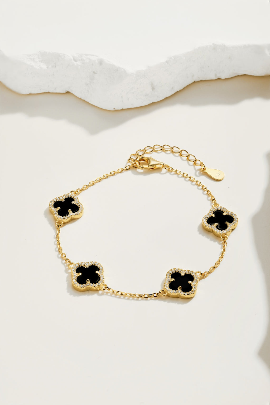 Midnight Petal Bracelet