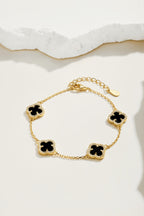 Midnight Petal Bracelet