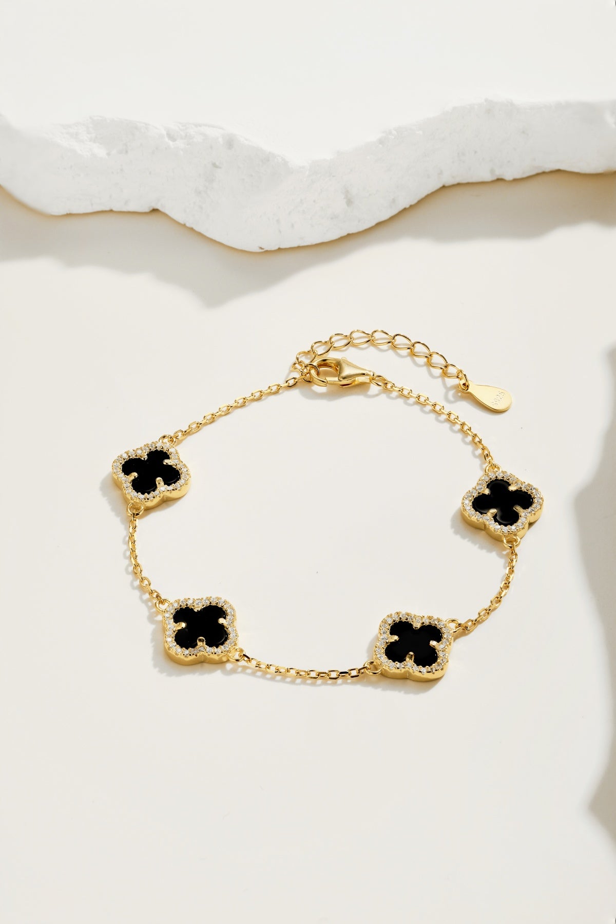 Midnight Petal Bracelet