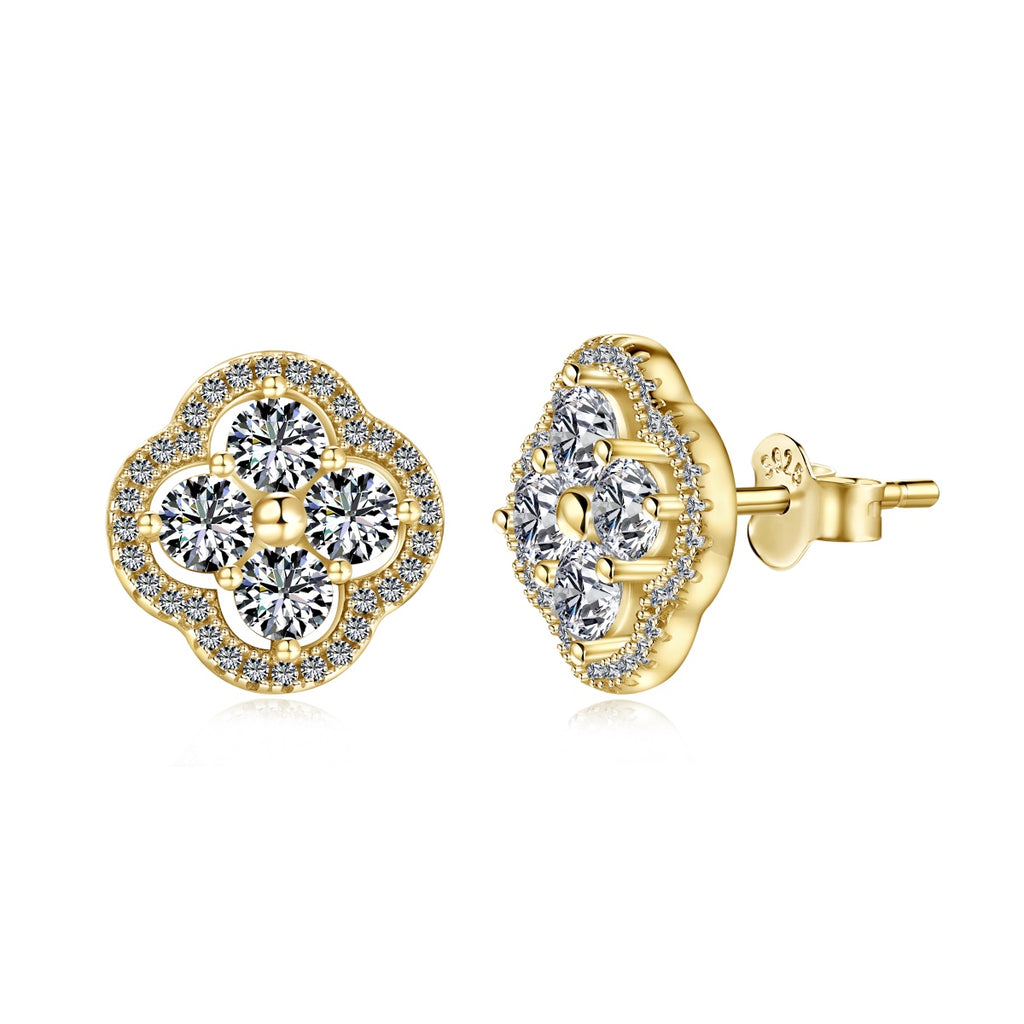 Sparkling Blossoms Studs