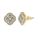 Sparkling Blossoms Studs