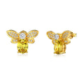 Golden Bee Earrings
