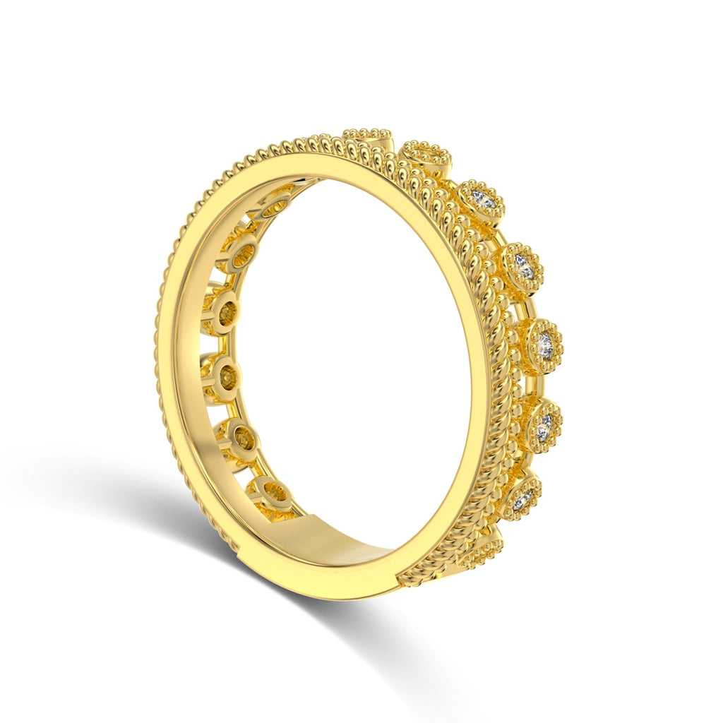 Golden Serenade Ring