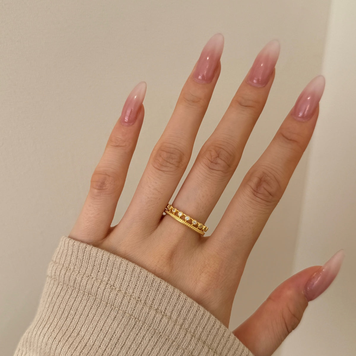 Golden Serenade Ring