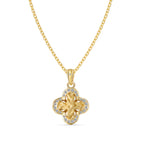 Braided Clover Necklace