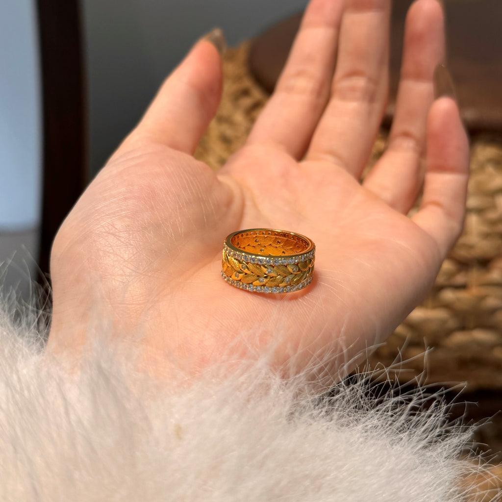 Vine Barrel Ring