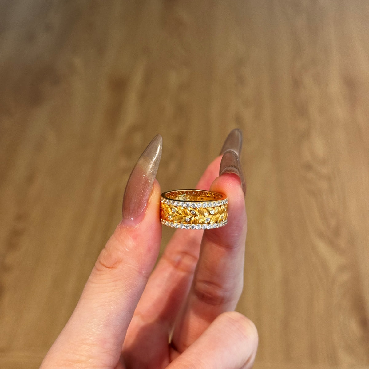 Vine Barrel Ring
