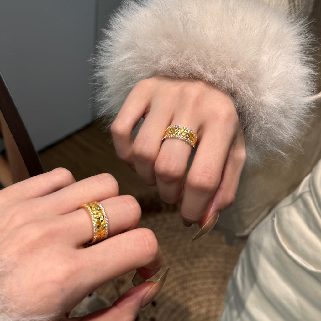 Vine Barrel Ring