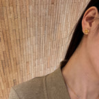 Braided Clover Earrings