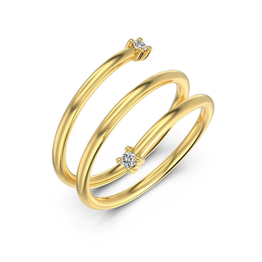 Aurelia Twist Ring