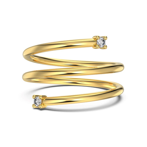 Aurelia Twist Ring