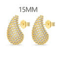 Veloura Drop Earrings (Size 15mm)