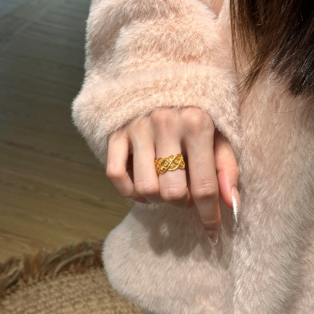Regalia Weave Ring