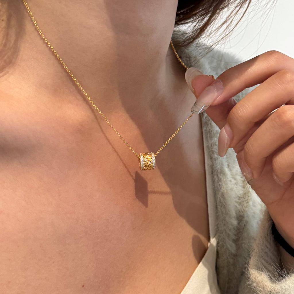 Vine Barrel Necklace