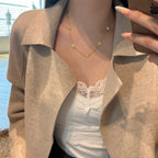 Clover Station Necklace
