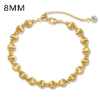 Velvet Gold Bracelet (8mm)