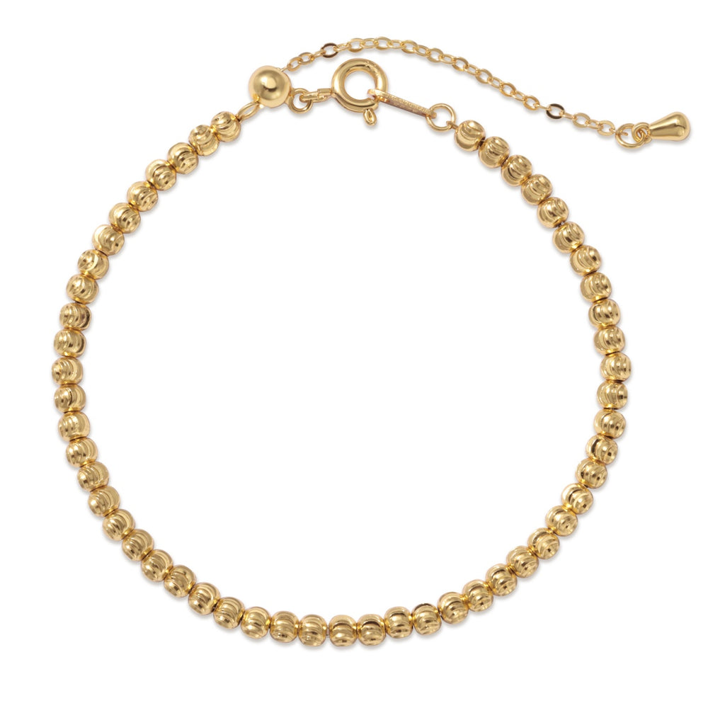 Radiant Golden Bead bracelet