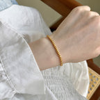 Radiant Golden Bead bracelet
