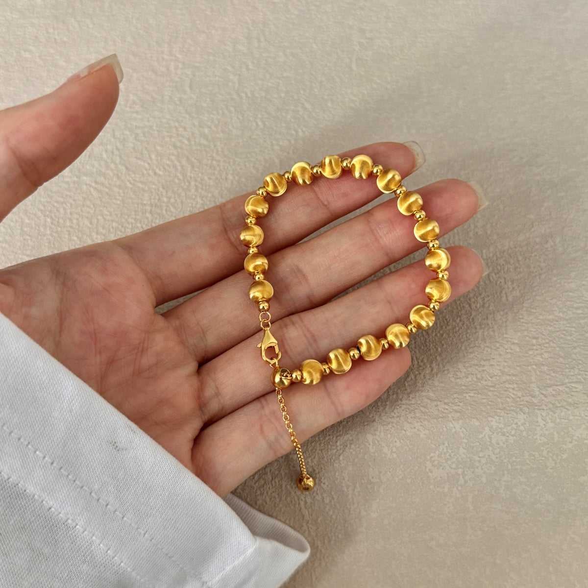 Velvet Gold Bracelet (6mm)
