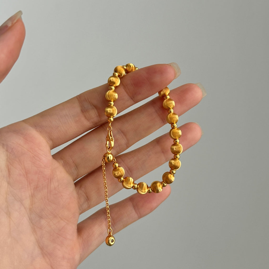 Velvet Gold Bracelet (8mm)