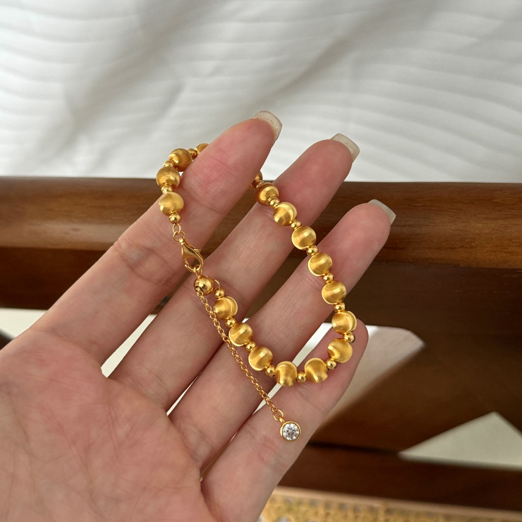 Velvet Gold Bracelet (6mm)