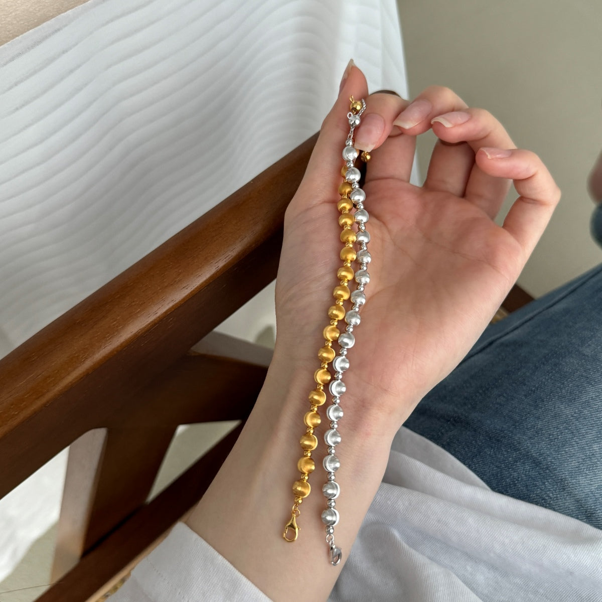 Velvet Gold Bracelet (6mm)