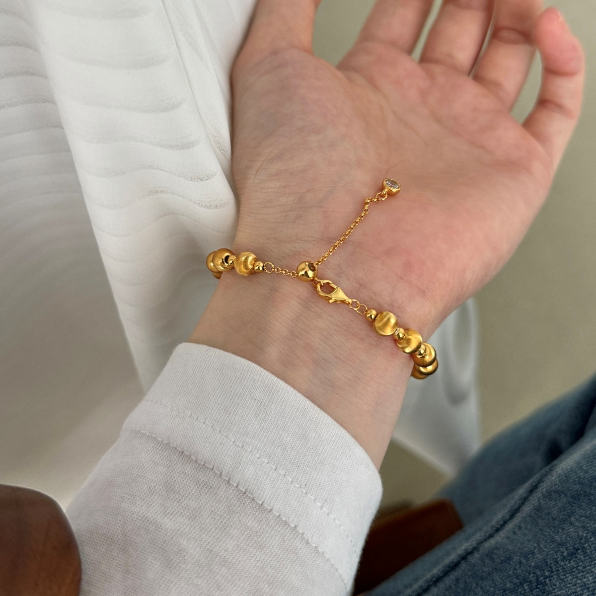 Velvet Gold Bracelet (6mm)