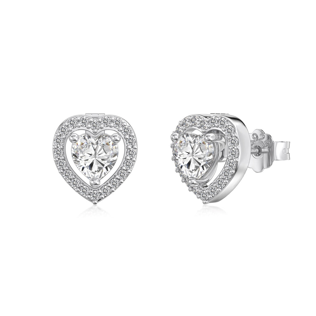 Infinity Heart Convertible Earrings