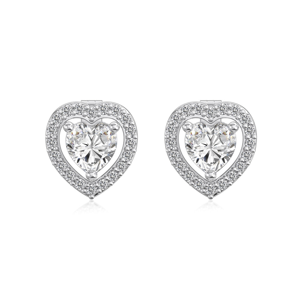 Infinity Heart Convertible Earrings