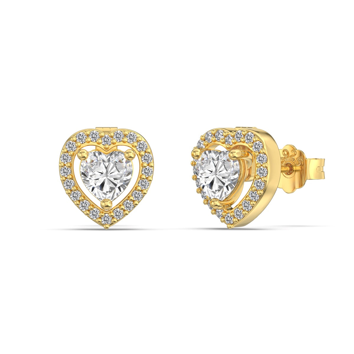 Infinity Heart Convertible earrings
